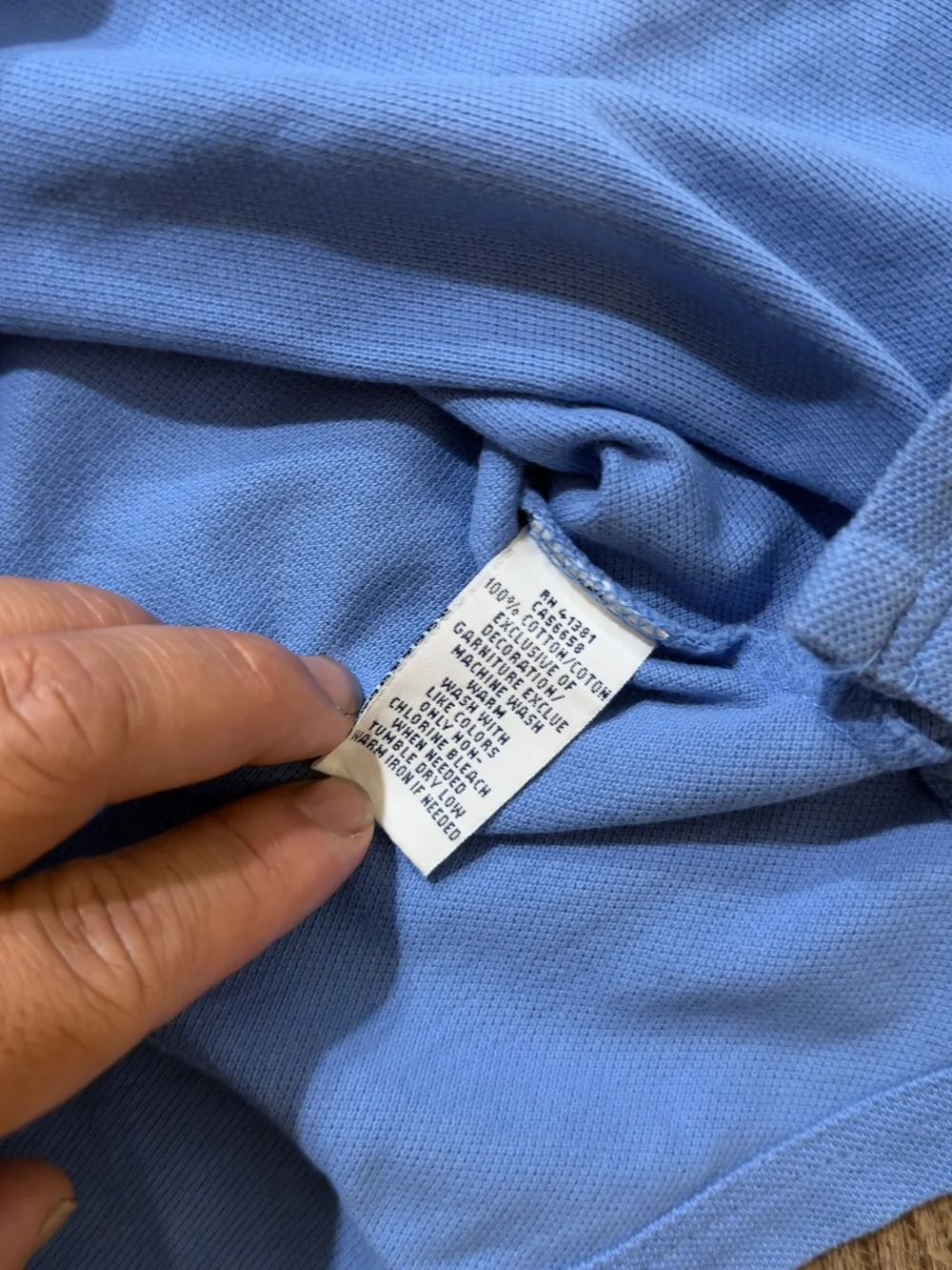 Ralph Lauren Men’s Light Blue Polo with Yellow Pony Logo